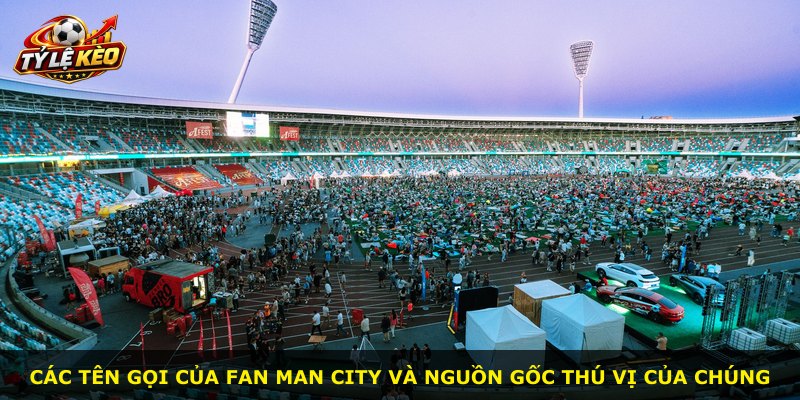 Các tên gọi của fan Man City và nguồn gốc thú vị của chúng