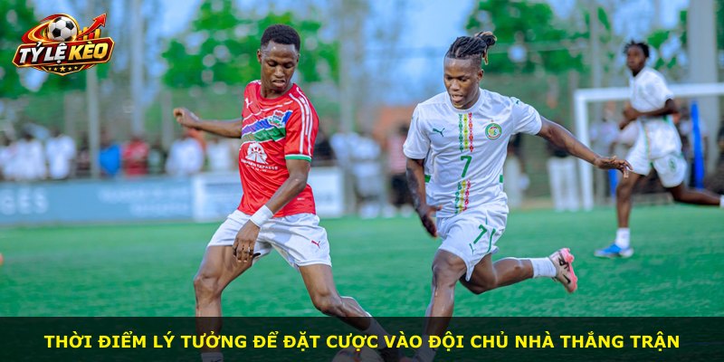 Thời điểm lý tưởng để đặt cược vào đội chủ nhà thắng trận