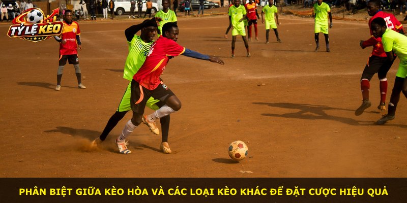 Phân biệt giữa kèo hòa và các loại kèo khác để đặt cược hiệu quả